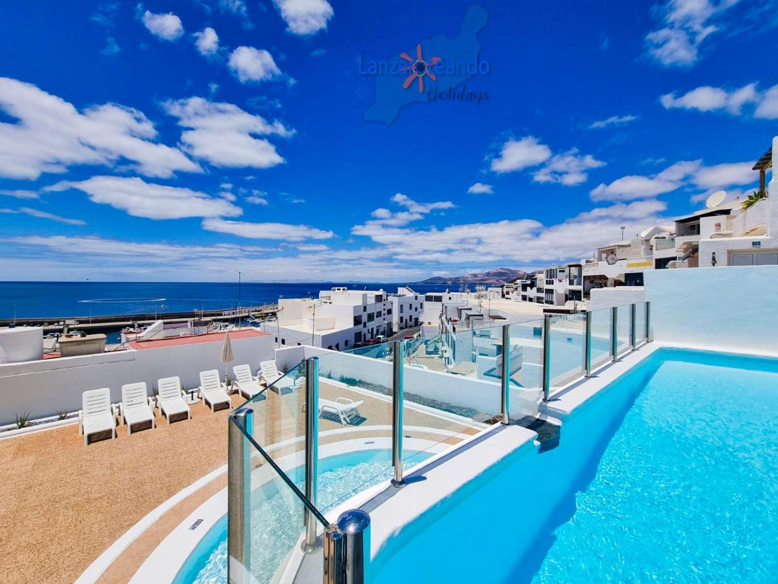 The Blue Cris-Tol Vv With Sea View Apartamento Puerto del Carmen  Exterior foto